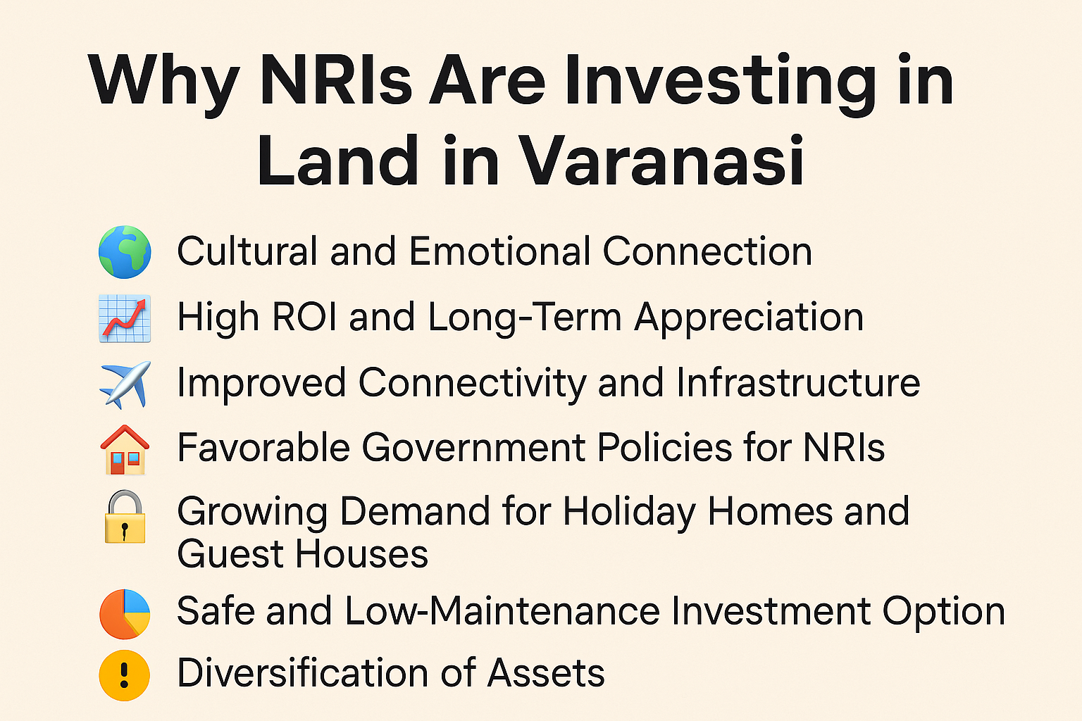 Why NRIs Are Investing in Land in Varanasi